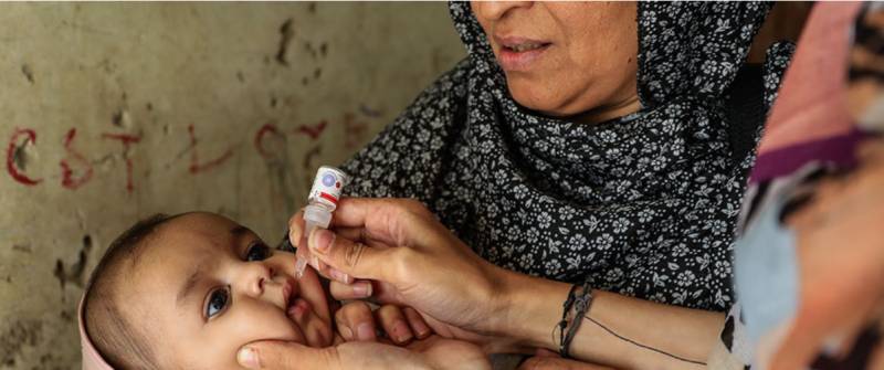 Poliovirus reported in three Jhang children