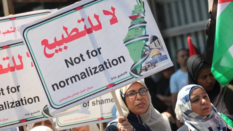 Moroccans protest 'Arab normalisation' with Israel