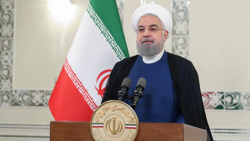 Rouhani condemns US for 'crimes' against Iran