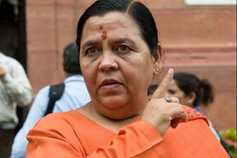 Fanatic BJP leader Uma Bharti tests coronavirus positive