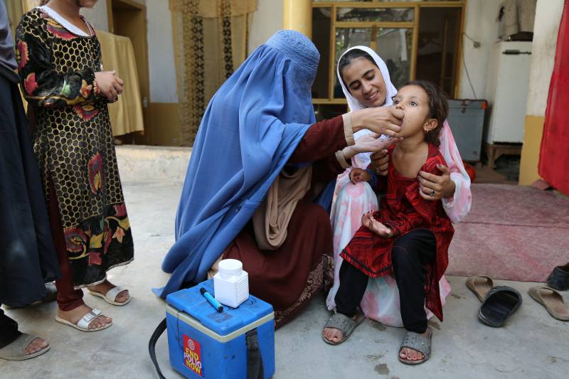 Polio workers dodge bullets in Chaman