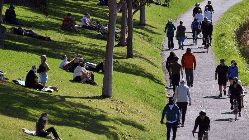 Virus cases in hard-hit Australian state reach lowest in months