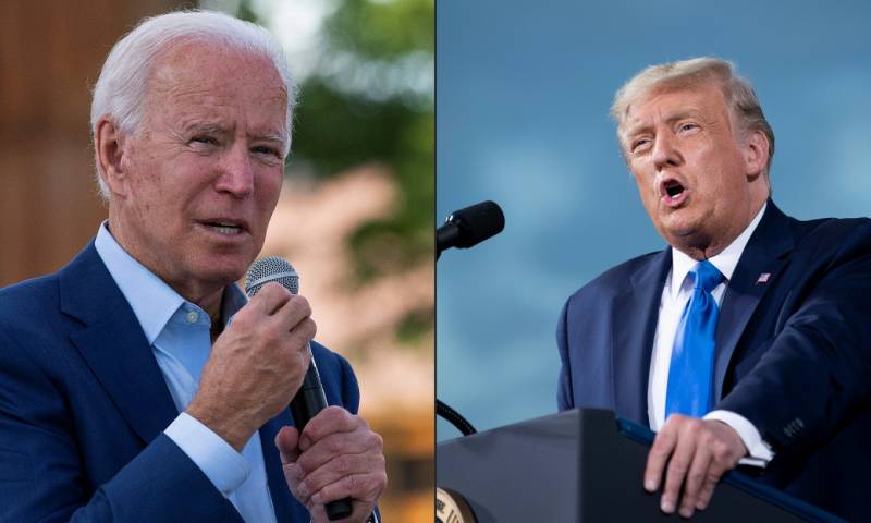 Biden blasts Trump as 'embarrassment' over racist group row