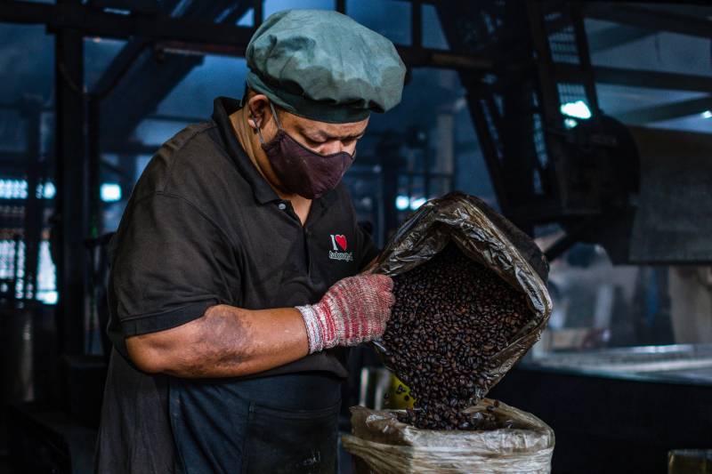 Malaysian mill makes coffee the old-fashioned way