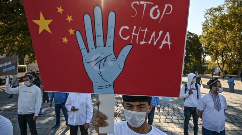 Hundreds protest in Istanbul against China's Uighur treatment