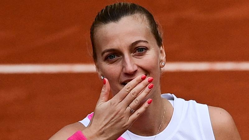 Kvitova back in Roland Garros semi-finals after eight years