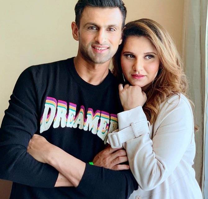 Sania Mirza over the moon after Shoaib Malik hits a milestone