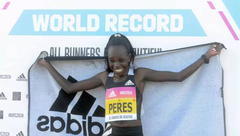 Jepchirchir wins women only half-marathon in record time