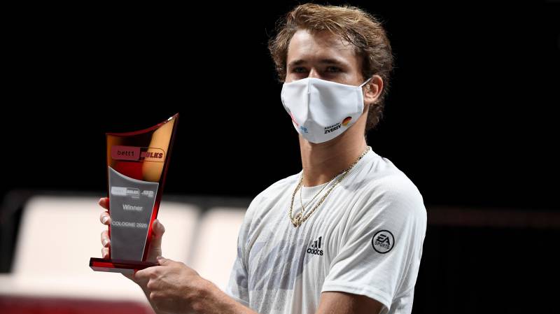 Zverev takes Cologne ATP as Auger-Aliassime loses sixth straight final