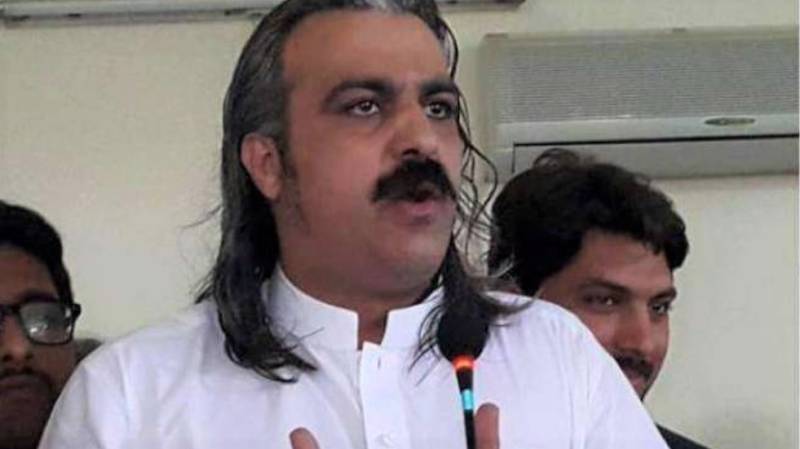 Gandapur barred from participating in electioneering 