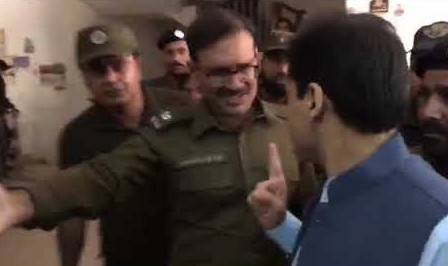 Verbal clash between Hamza Shehbaz and police sinks court hearing