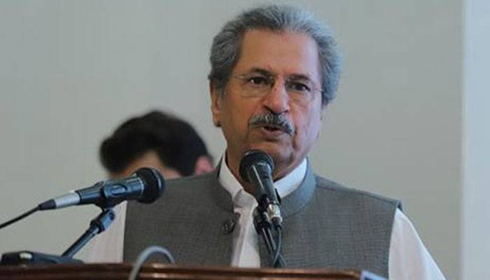 Closure of educational institutions not on the table, says Shafqat Mahmood