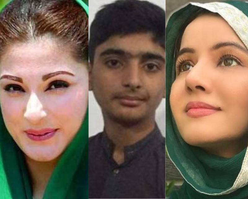 Maryam hails her young fan for a portrait which breaks Rabi Pirzada’s heart