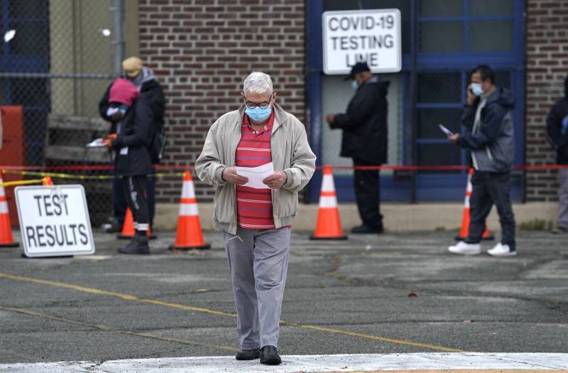 Newark becomes symbol of Covid's resurgence in northeastern US