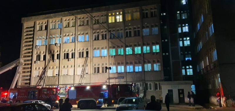 10 Covid patients die in Romania hospital fire