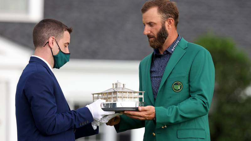 Tearful Johnson captures Masters for second major title