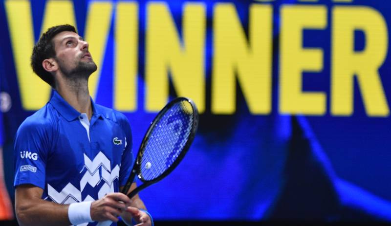 Imperious Djokovic sweeps aside Schwartzman at ATP Finals