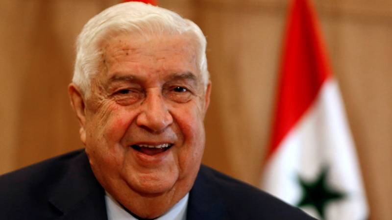 Syria's foreign minister Walid Muallem dies