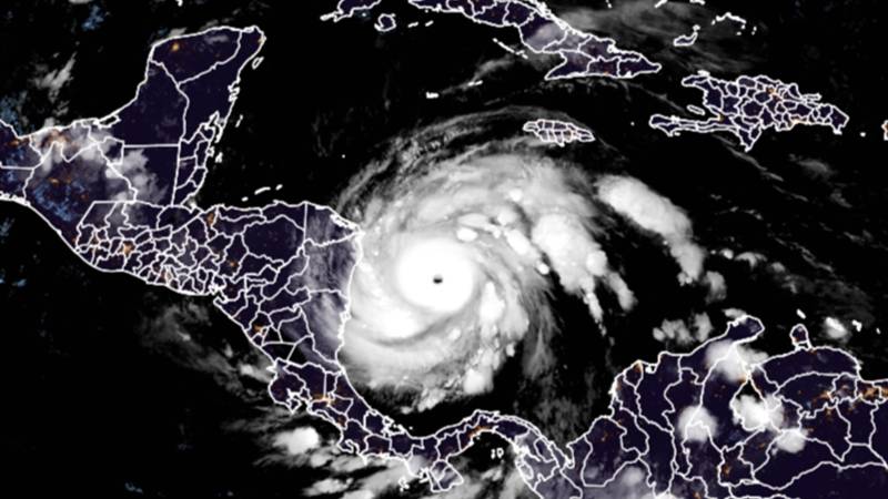 Hurricane Iota closing in on storm-battered Central America