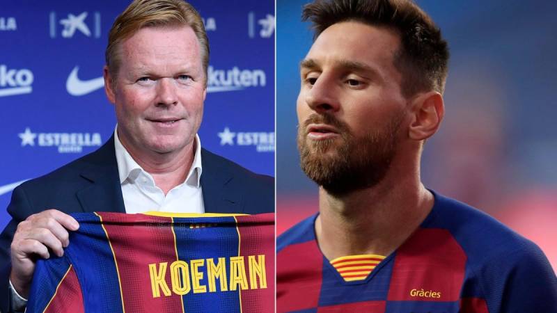 Koeman uncertain about Messi future