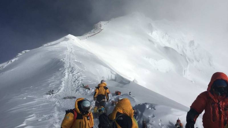 Researchers find microplastics on top of the world at Everest