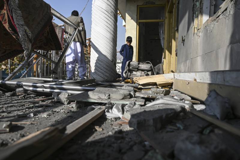 Eight dead as barrage of rocket fire hits Kabul