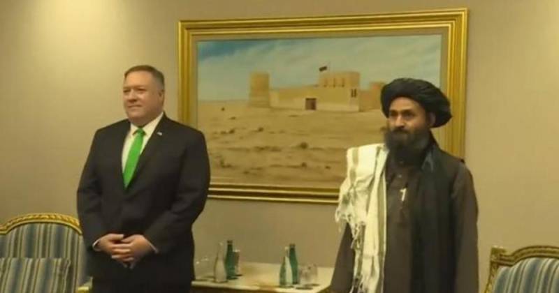 Pompeo to meet Taliban negotiators in Qatar