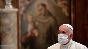 Pope derides anti-mask protesters