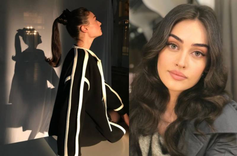 Esra Bilgic ups her fashion game with black and white outfit 