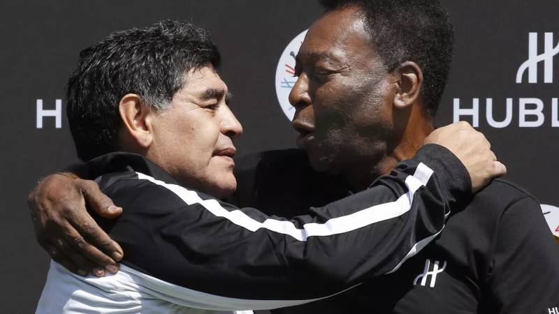 'I love you, Diego' - Pele pens message for Maradona