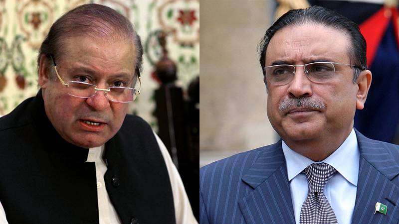 Zardari phones Nawaz, offers condolences over his mother’s death