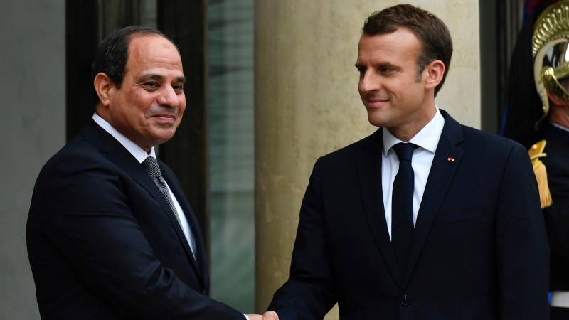 Macron rejects calls to get tough with Egypt's Sisi on rights