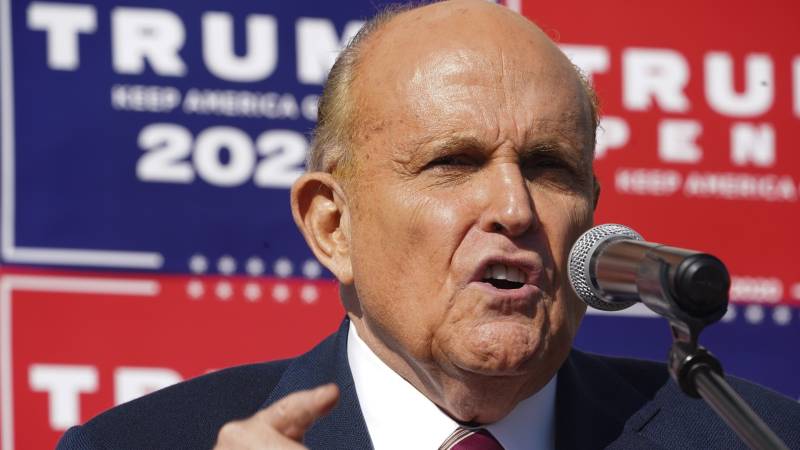 Giuliani latest Covid-19 case in Trump inner circle