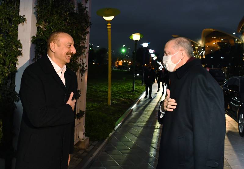 Erdogan in Azerbaijan to hail 'glorious' Karabakh victory