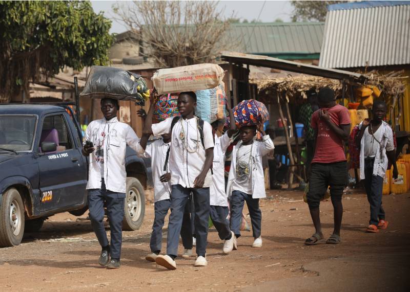 344 Nigerian schoolboys released by captors