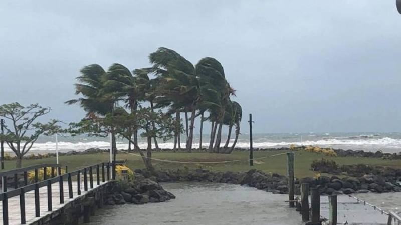 Super cyclone levels Fiji villages