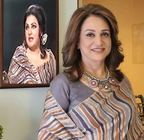 Bushra Ansari ecstatic after wearing Madam Noor Jahan’s sari