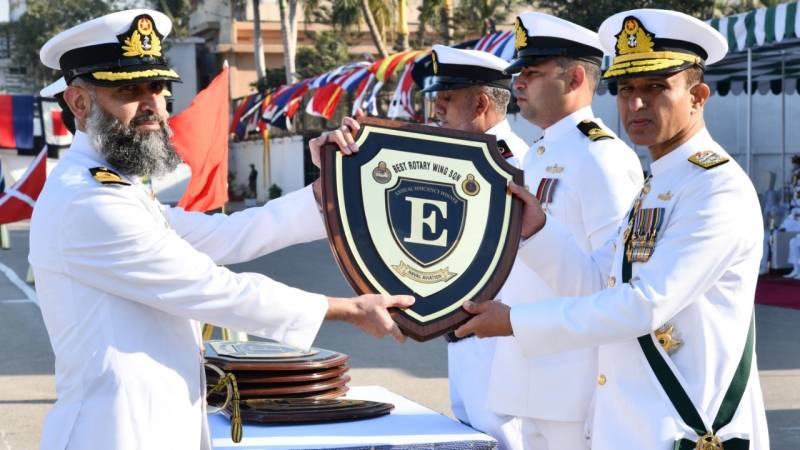 Navy conducts fleet annual efficiency competition parade