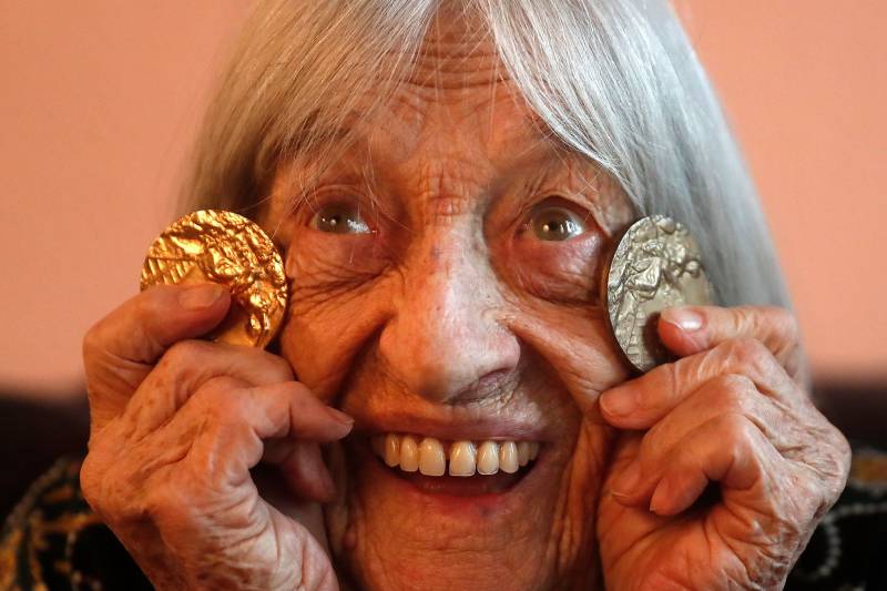 Oldest living Olympic champion Agnes Keleti to turn 100