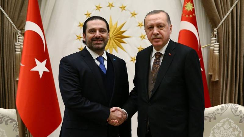 Lebanon's Hariri pays unannounced visit to Erdogan