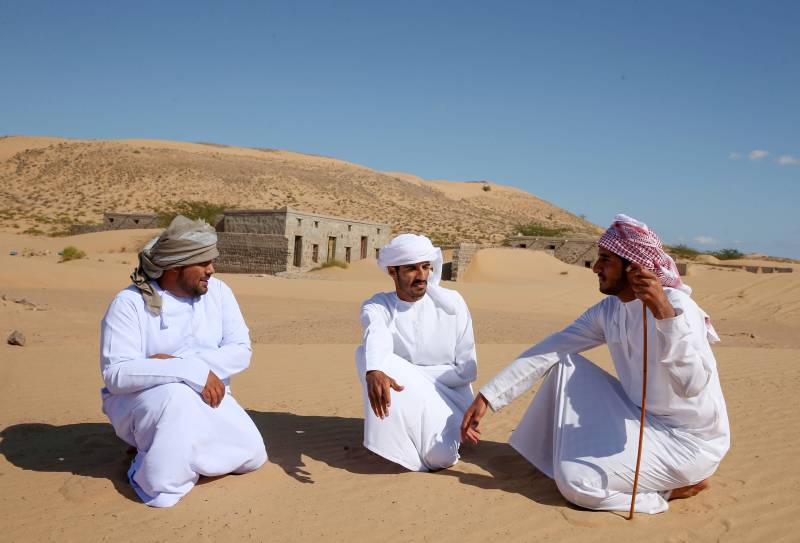 Omanis revive memory of village swallowed by desert