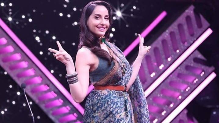 Nora Fatehi’s bold dance moves in saree go viral 