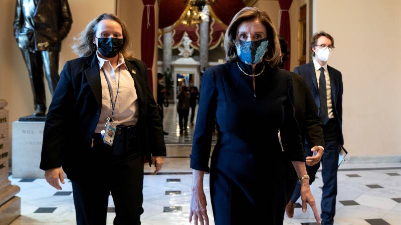 Master of House, Pelosi again takes lead in punishing Trump