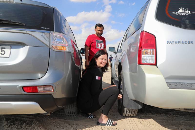 Desert off-roading final frontier for women in Qatar