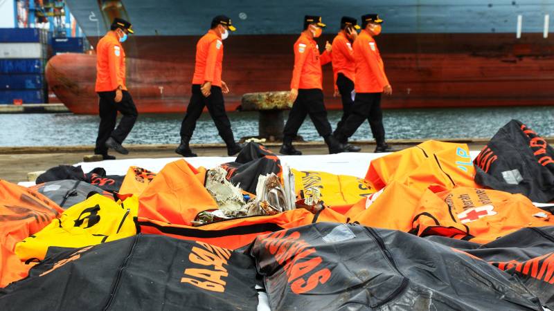 Data recovered from crashed Indonesia jet's flight recorder