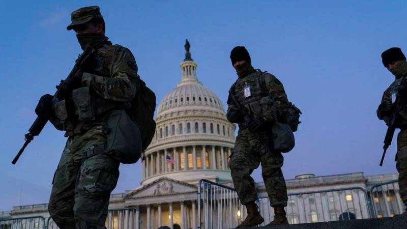 12 US Guard troops pulled from inauguration after far-right probe