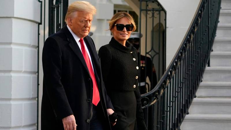 Trump leaves White House, skipping Biden inauguration