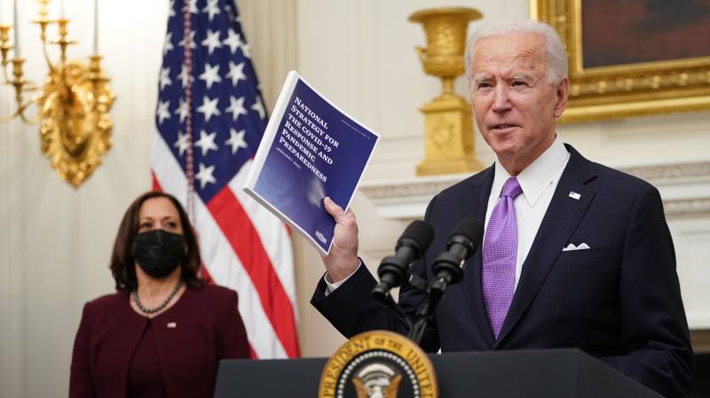 Biden pledges Covid aid for US as poor countries win cheaper tests