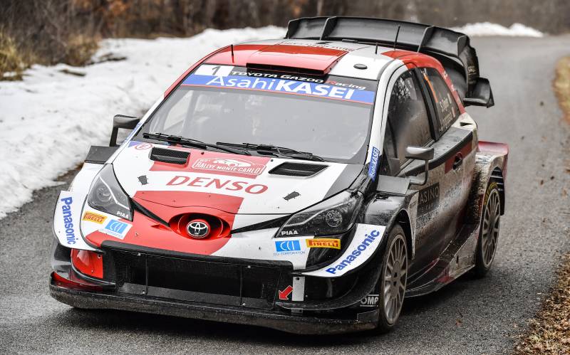 Ogier grabs Monte Carlo lead as Toyotas dominate