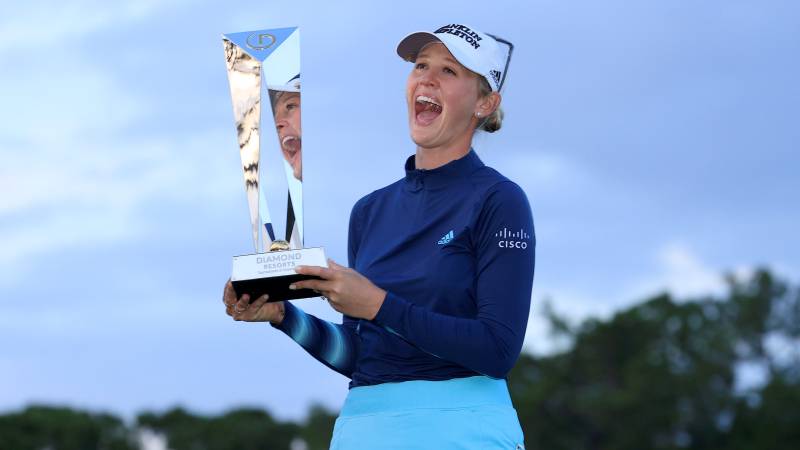 Jessica Korda tops Kang in playoff for LPGA Tournament of Champions win